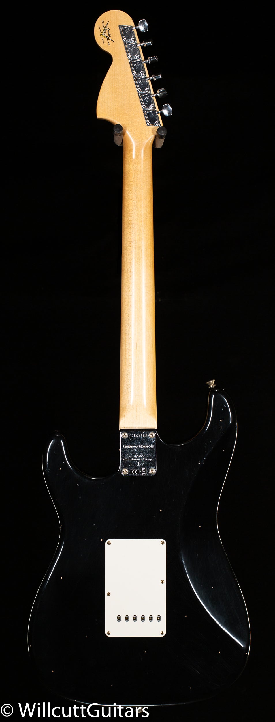 Fender Custom Shop LTD 1969 Stratocaster Journeyman Relic Aged Black (588)