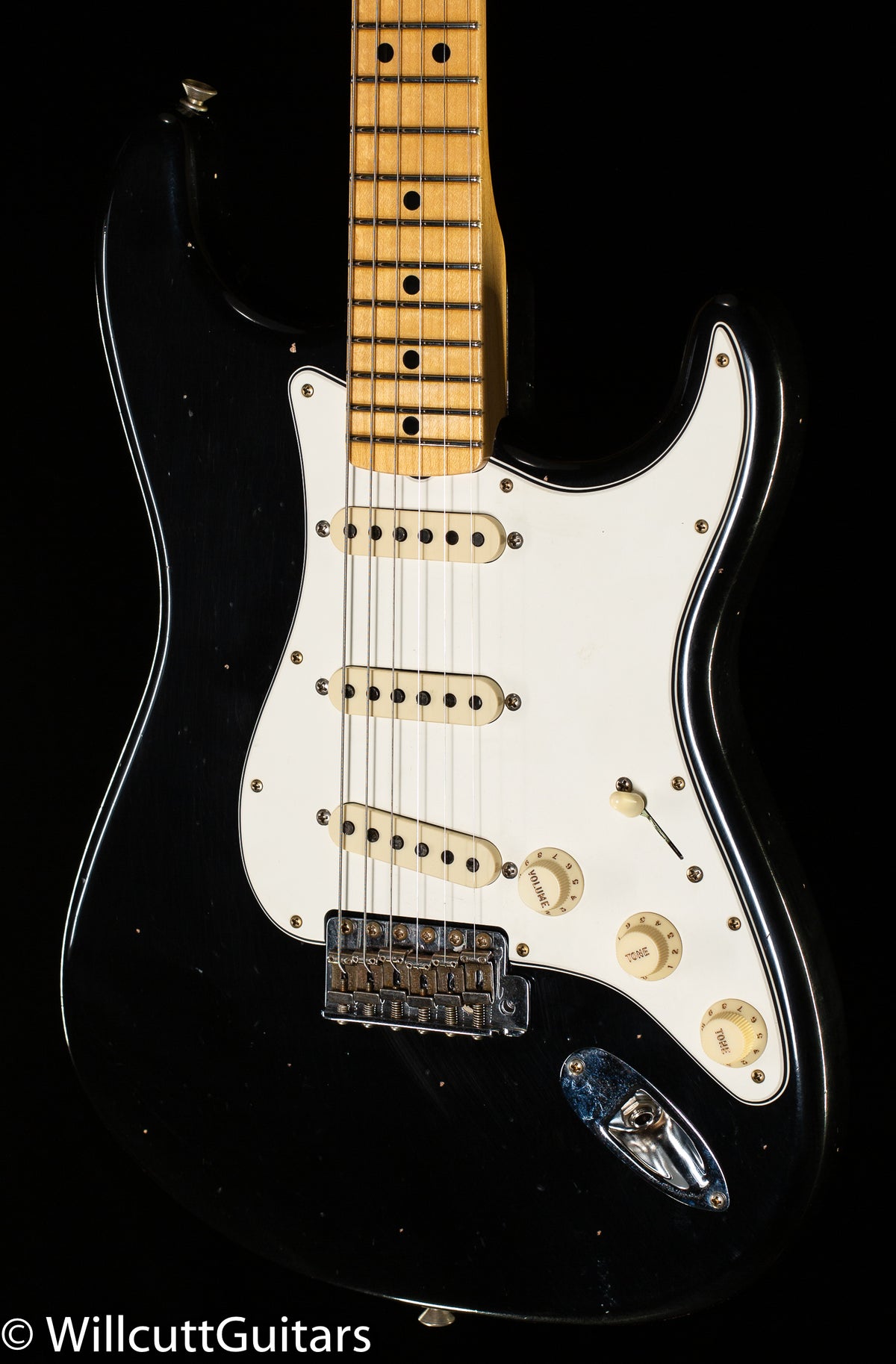 Fender Custom Shop LTD 1969 Stratocaster Journeyman Relic Aged Black (588)