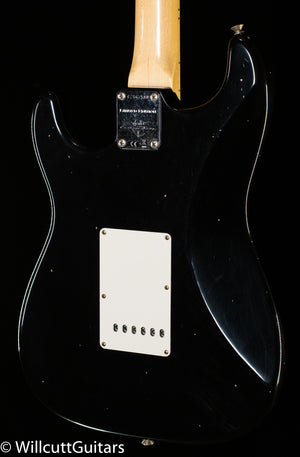 Fender Custom Shop LTD 1969 Stratocaster Journeyman Relic Aged Black (588)