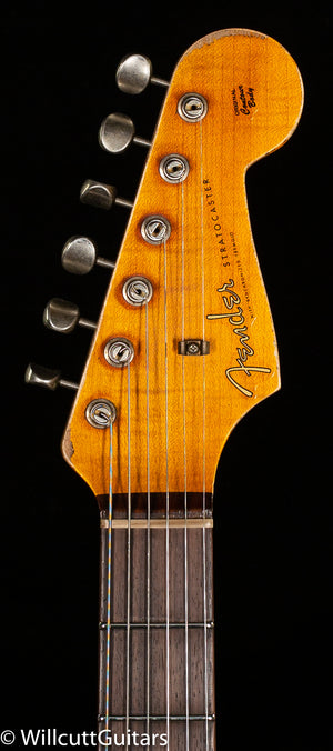 Fender Custom Shop 1960 Dual Mag II Stratocaster Super Heavy Relic Aged Sea Foam Green (625)
