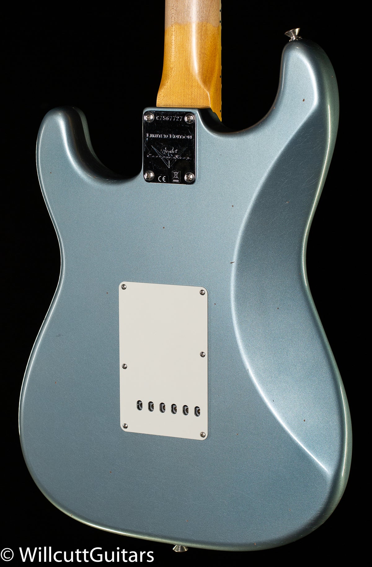 Fender Custom Shop 1967 Stratocaster HSS Journeyman Relic Faded Aged Ice Blue Metallic (727)