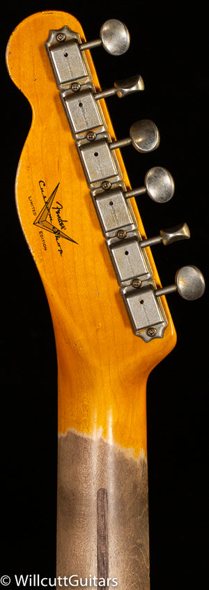 Fender Custom Shop CuNiFe Blackguard Telecaster Heavy Relic Aged Butterscotch Blonde Bigsby (736)