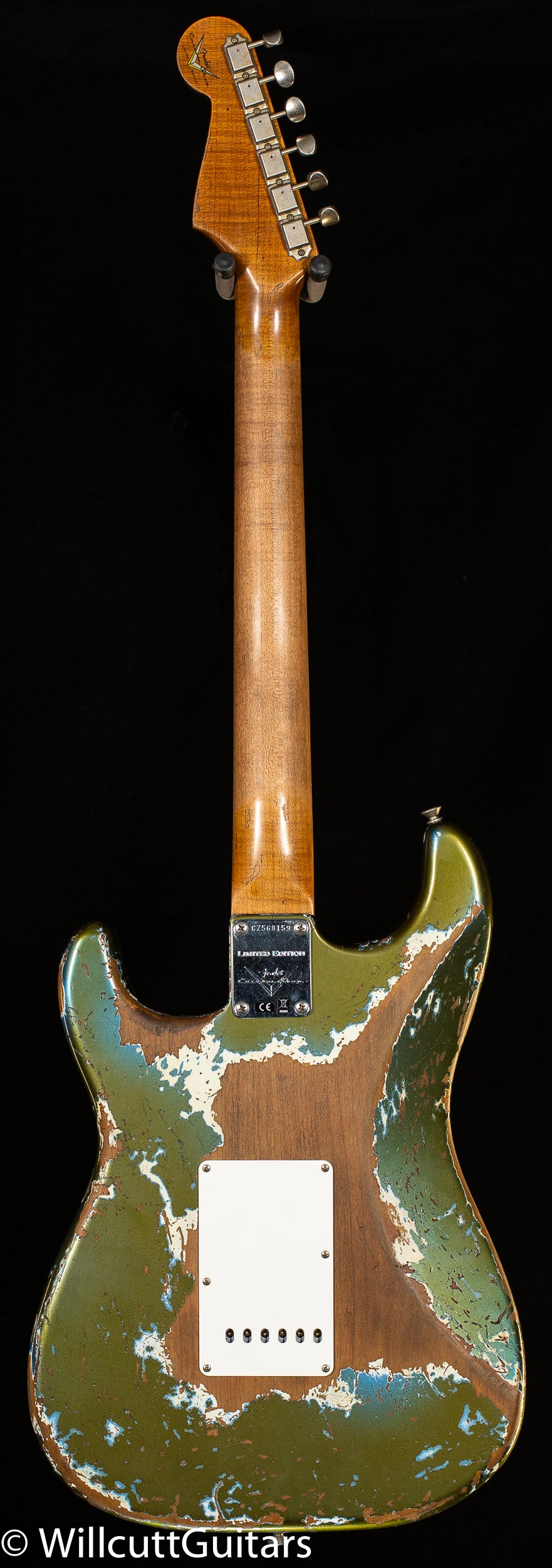 ギター CustomElectrolic Relic OliveGreen Strato Fender Custom Shop 1957 Stratocaster Masterbuilt Andy Hicks