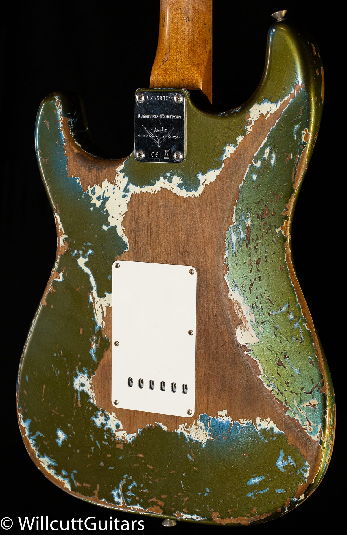 Fender Custom Shop Roasted 1960 Strat Super Heavy Relic Aged Olive Green (159)