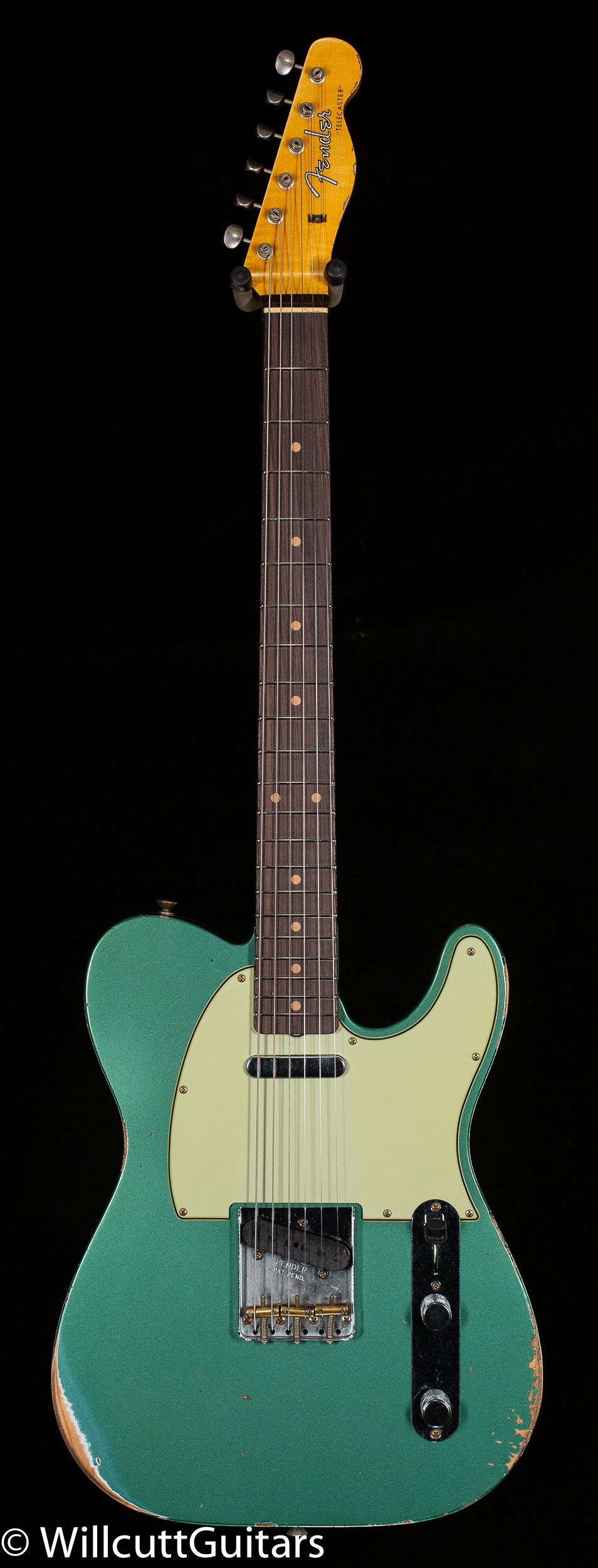 Fender Custom Shop LTD 1961 Telecaster Relic Aged Sherwood Green Metallic (400)
