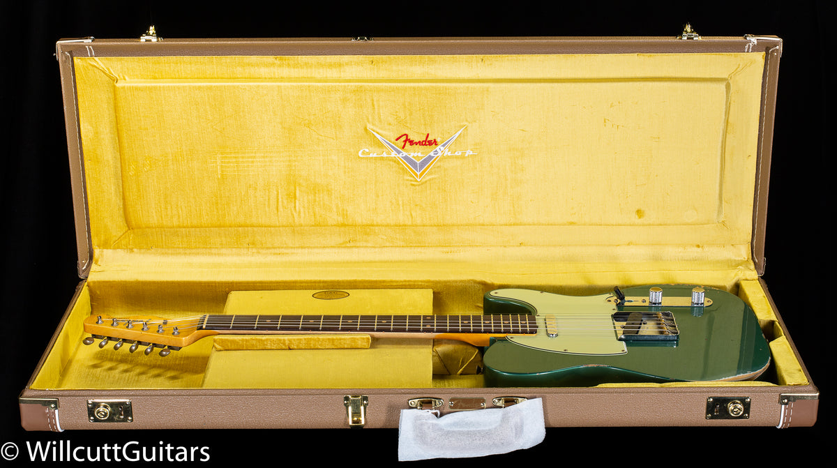 Fender Custom Shop LTD 1961 Telecaster Relic Aged Sherwood Green Metallic (400)