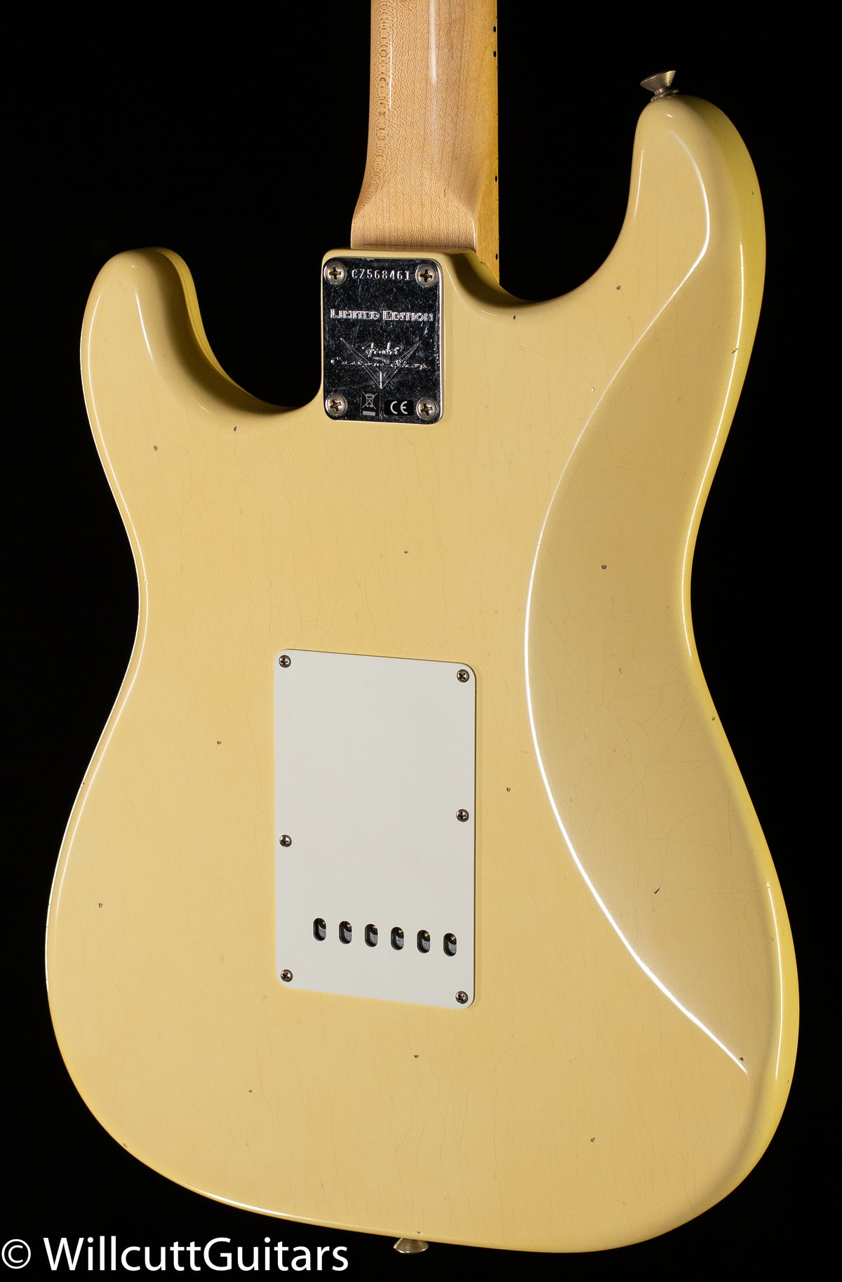 Fender Custom Shop LTD 1969 Stratocaster Journeyman Relic Aged Vintage White (461)