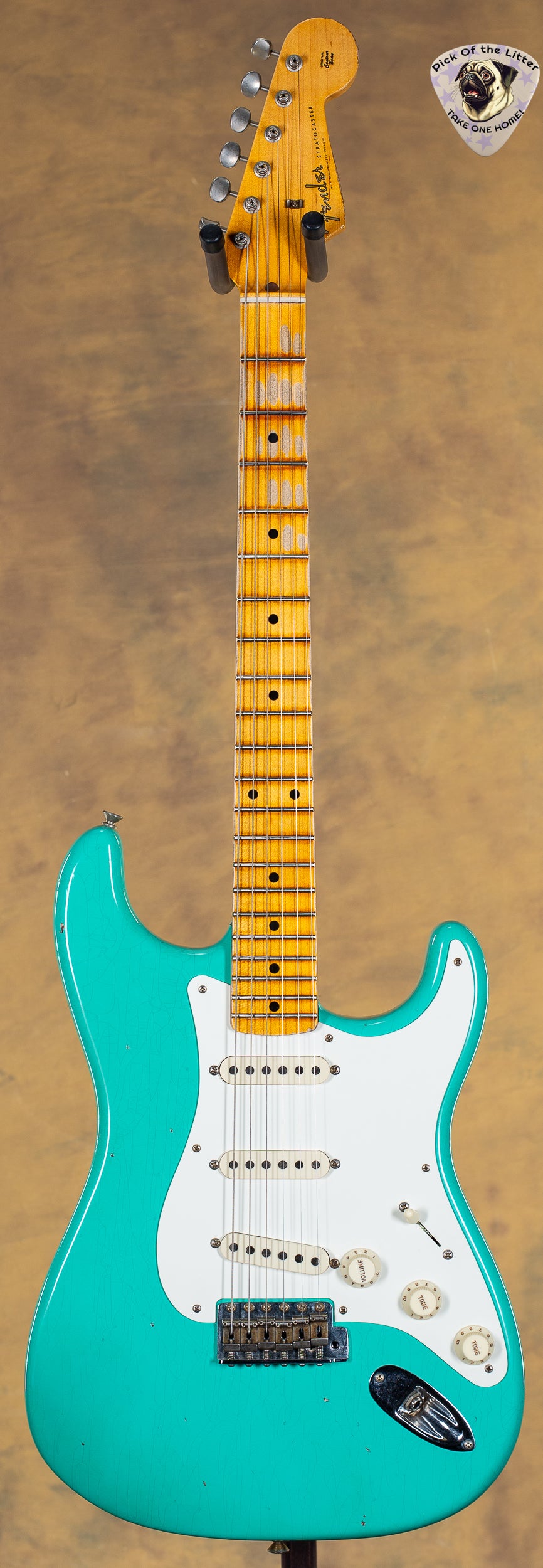 2023 Fender Custom Shop LTD '57 Stratocaster Relic Sea Foam Green