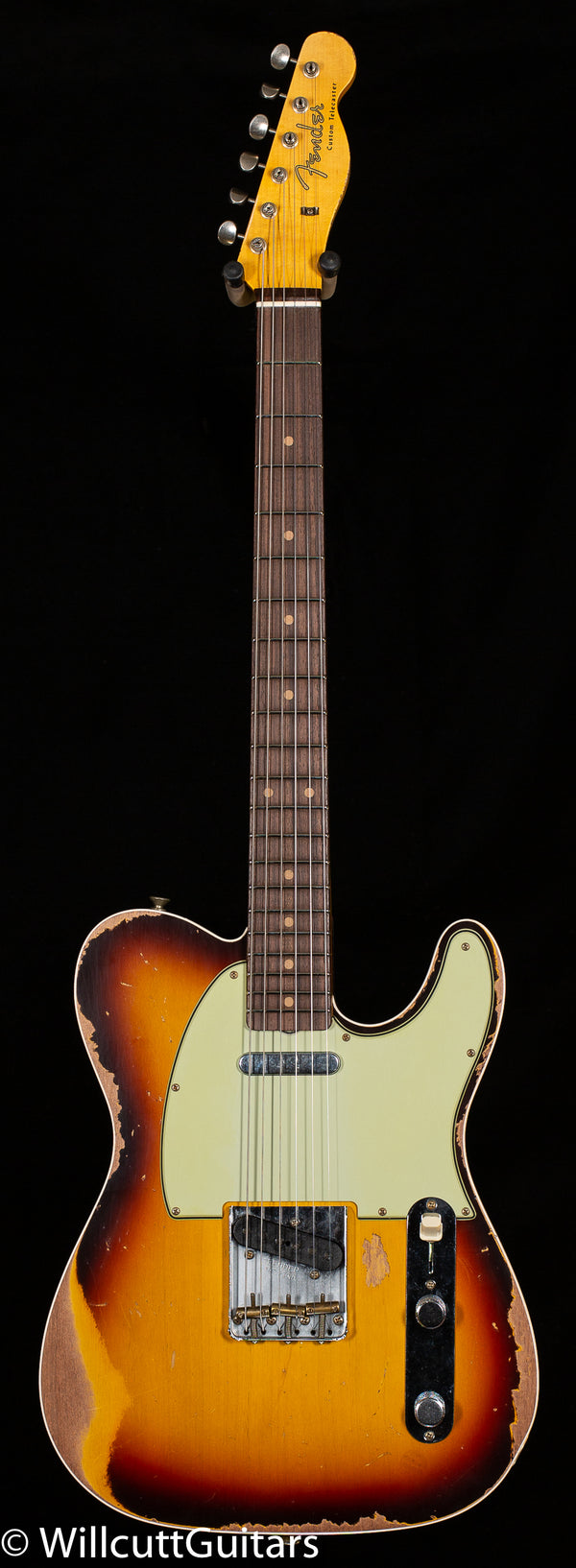 Fender Custom Shop LTD 1960 Telecaster Custom Heavy Relic Chocolate 3-Color  Sunburst (701)