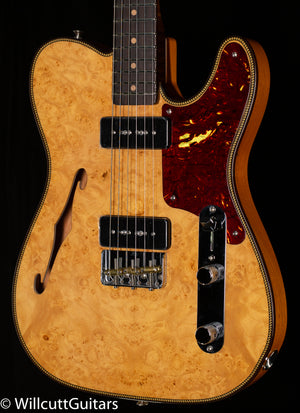 Fender Custom Shop Artisan Telecaster Dual P90 Maple Burl Aged Natural (517)