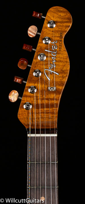 Fender Custom Shop Artisan Telecaster Dual P90 Maple Burl Aged Natural (517)