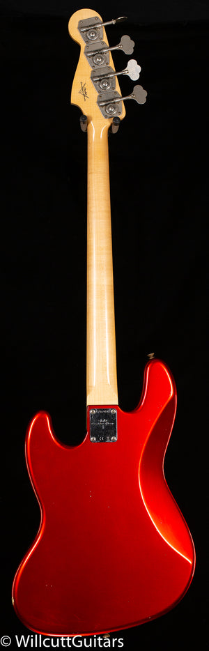 Fender Custom Shop 1968 Jazz Bass Journeyman Relic Aged Candy Apple Red (591)