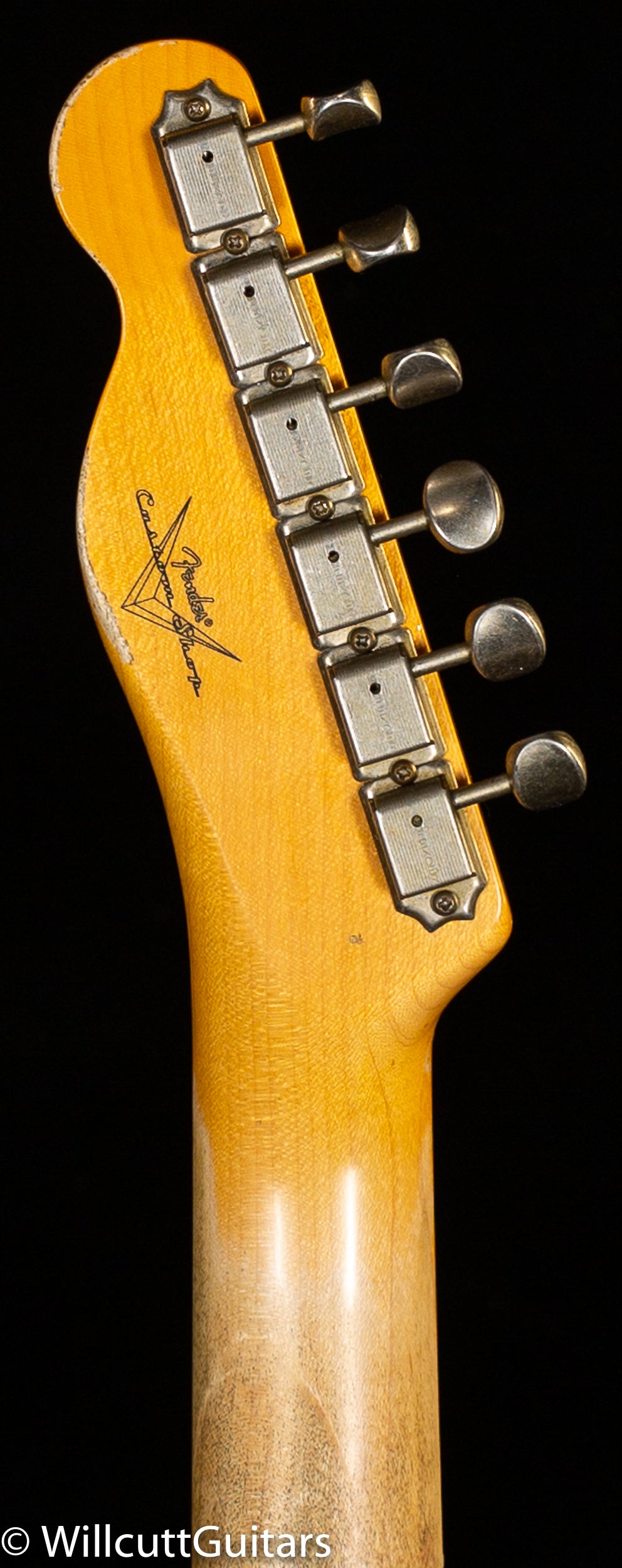 Fender Custom Shop 1960 Telecaster Custom Heavy Relic Aged Lake Placid Blue/Chocolate 3-Tone Sunburst (723)
