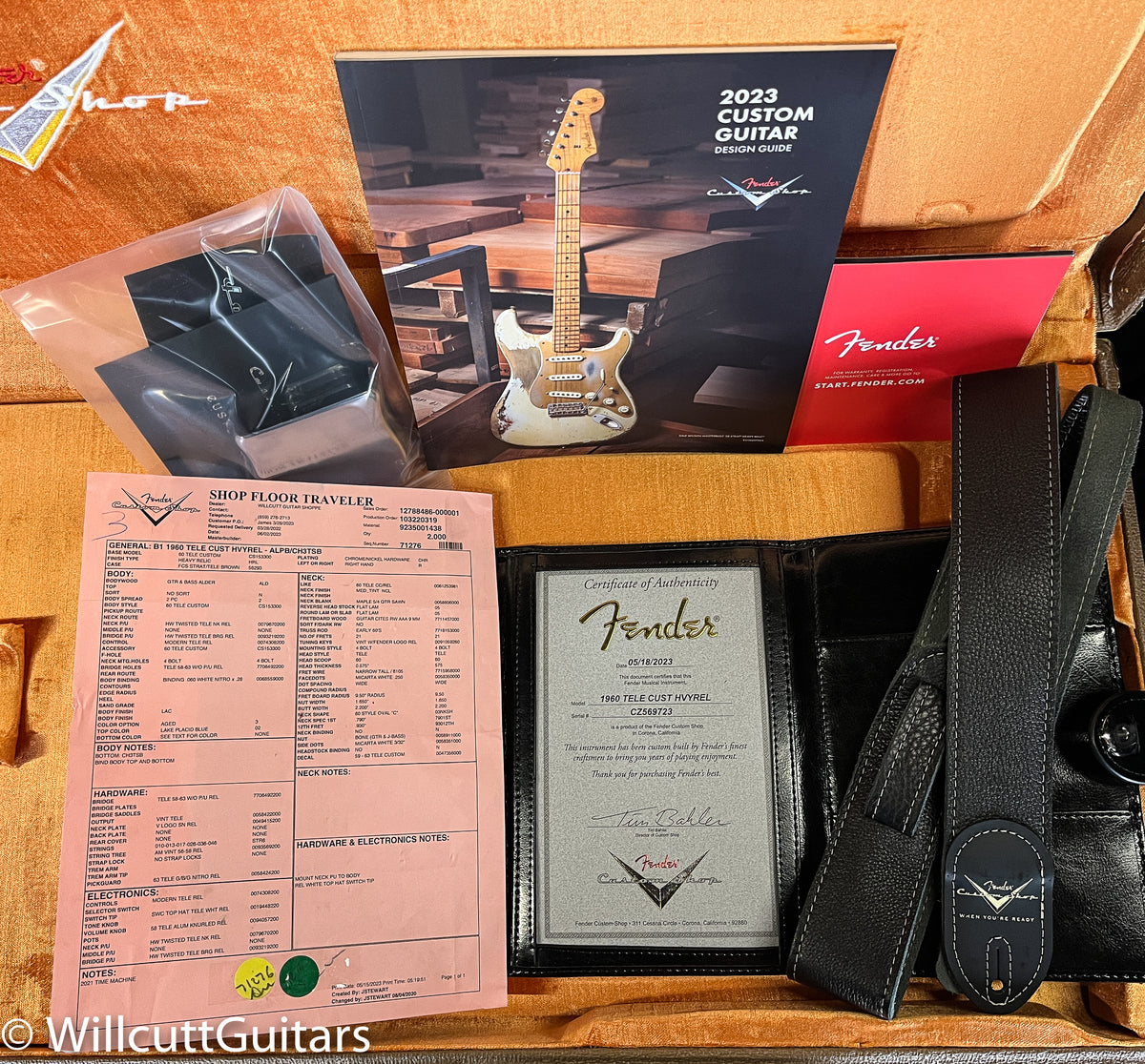 Fender Custom Shop 1960 Telecaster Custom Heavy Relic Aged Lake Placid Blue/Chocolate 3-Tone Sunburst (723)