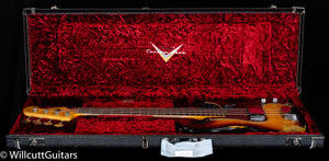 Fender Custom Shop LTD 1963 Precision Bass Heavy Relic Faded Aged 3-Tone Sunburst (813)