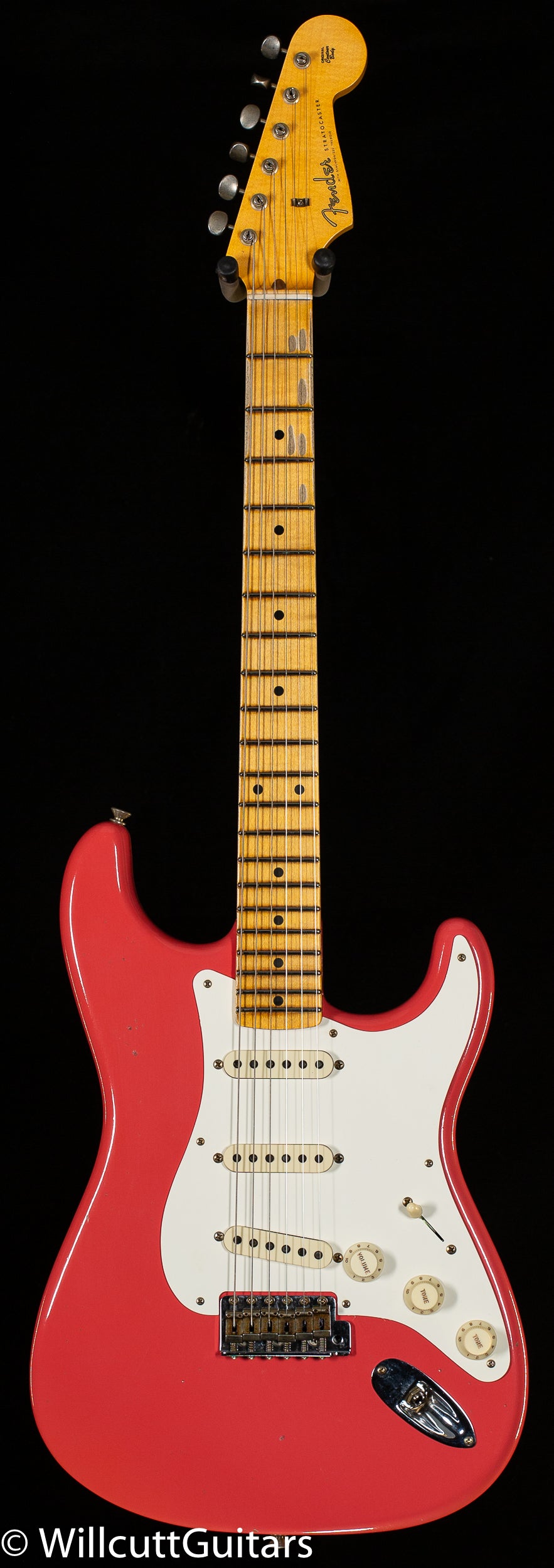 Faded fiesta on sale red stratocaster