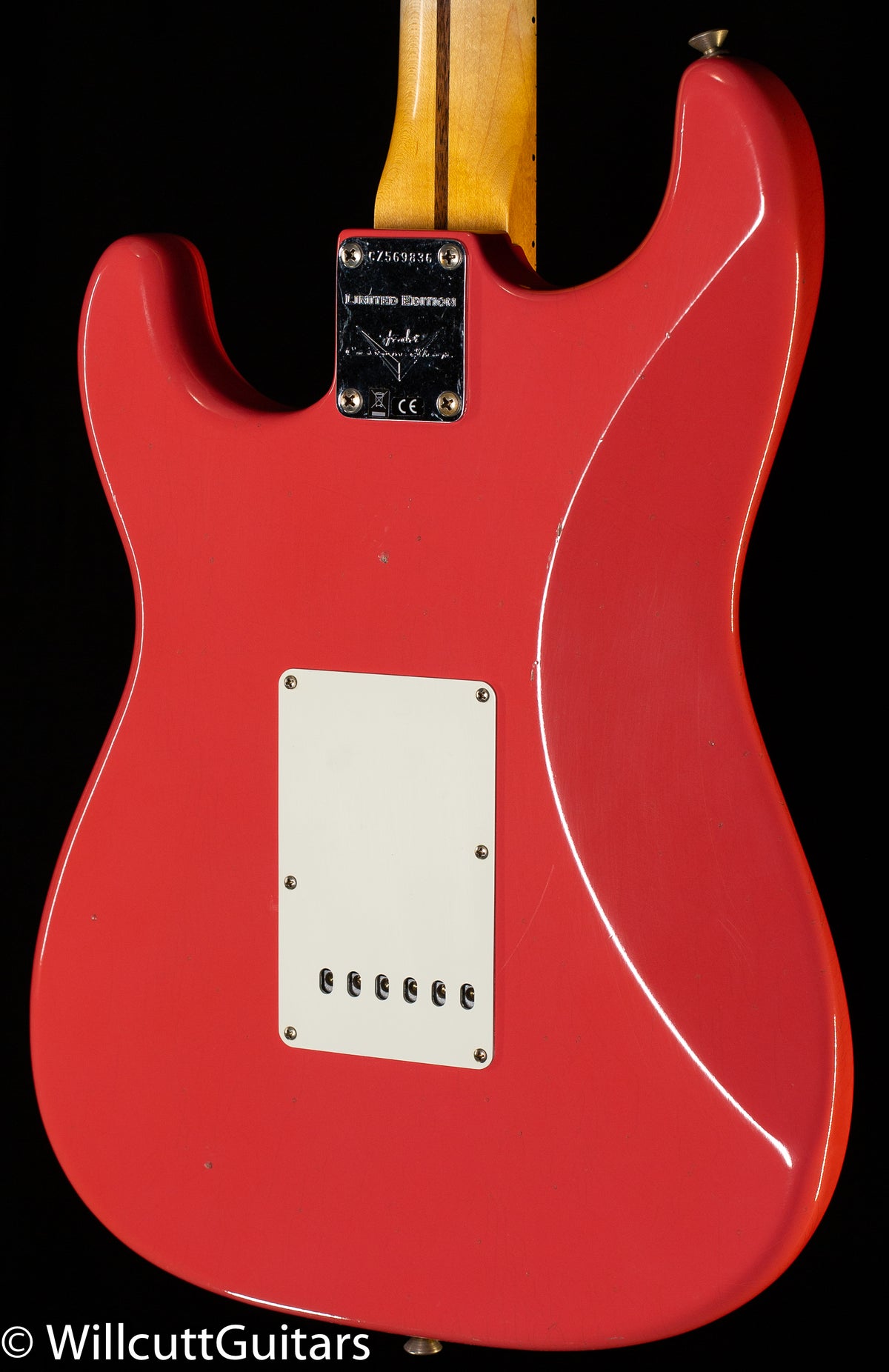 Fender Custom Shop LTD 1956 Stratocaster Journeyman Relic Super Faded Aged Fiesta Red (836)
