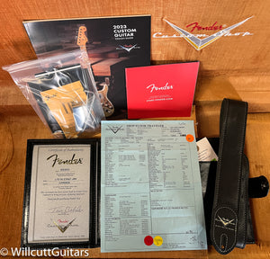 Fender Custom Shop LTD 1956 Stratocaster Journeyman Relic Super Faded Aged Fiesta Red (836)