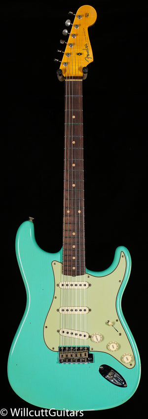 Fender Custom Shop 1959 Stratocaster Journeyman Relic Super Faded Aged Sea Foam Green (023)