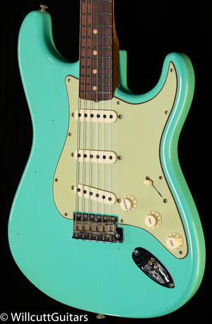 Fender Custom Shop 1959 Stratocaster Journeyman Relic Super Faded Aged Sea Foam Green (023)
