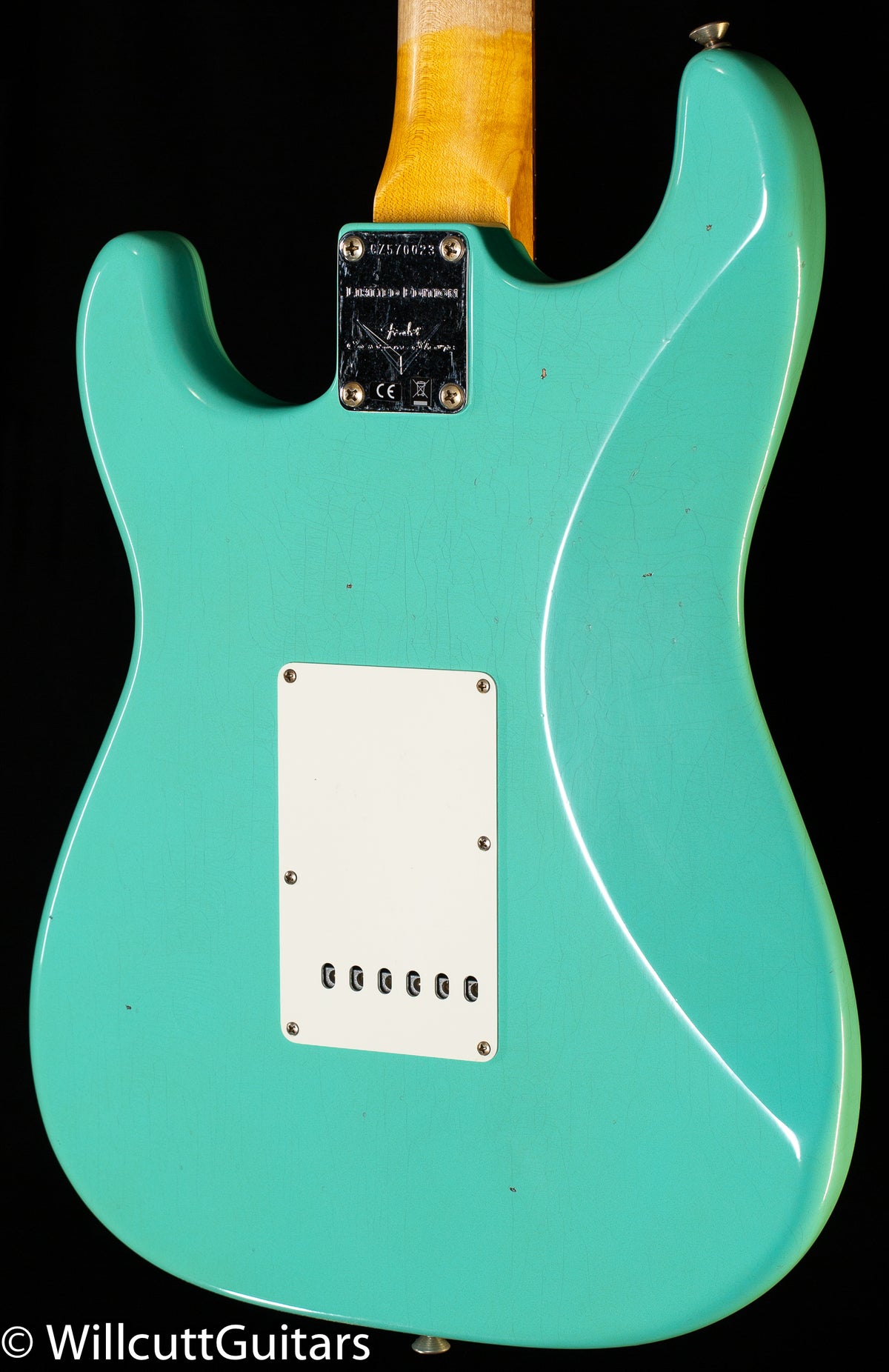 Fender Custom Shop 1959 Stratocaster Journeyman Relic Super Faded Aged Sea Foam Green (023)