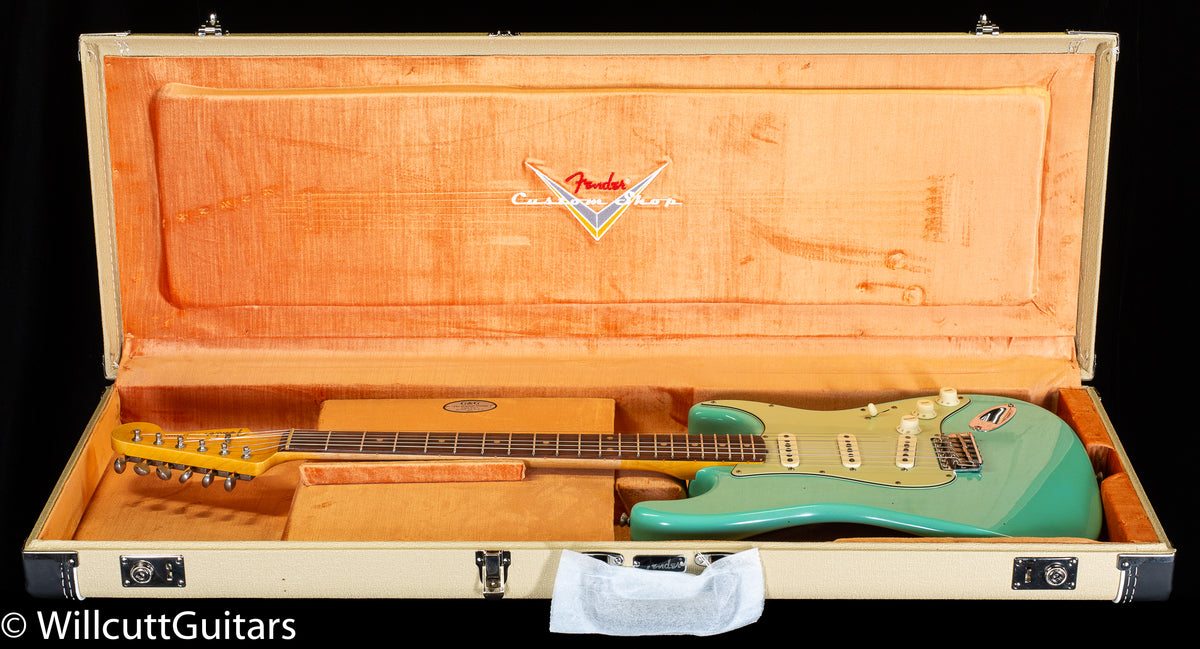 Fender Custom Shop 1959 Stratocaster Journeyman Relic Super Faded Aged Sea Foam Green (023)