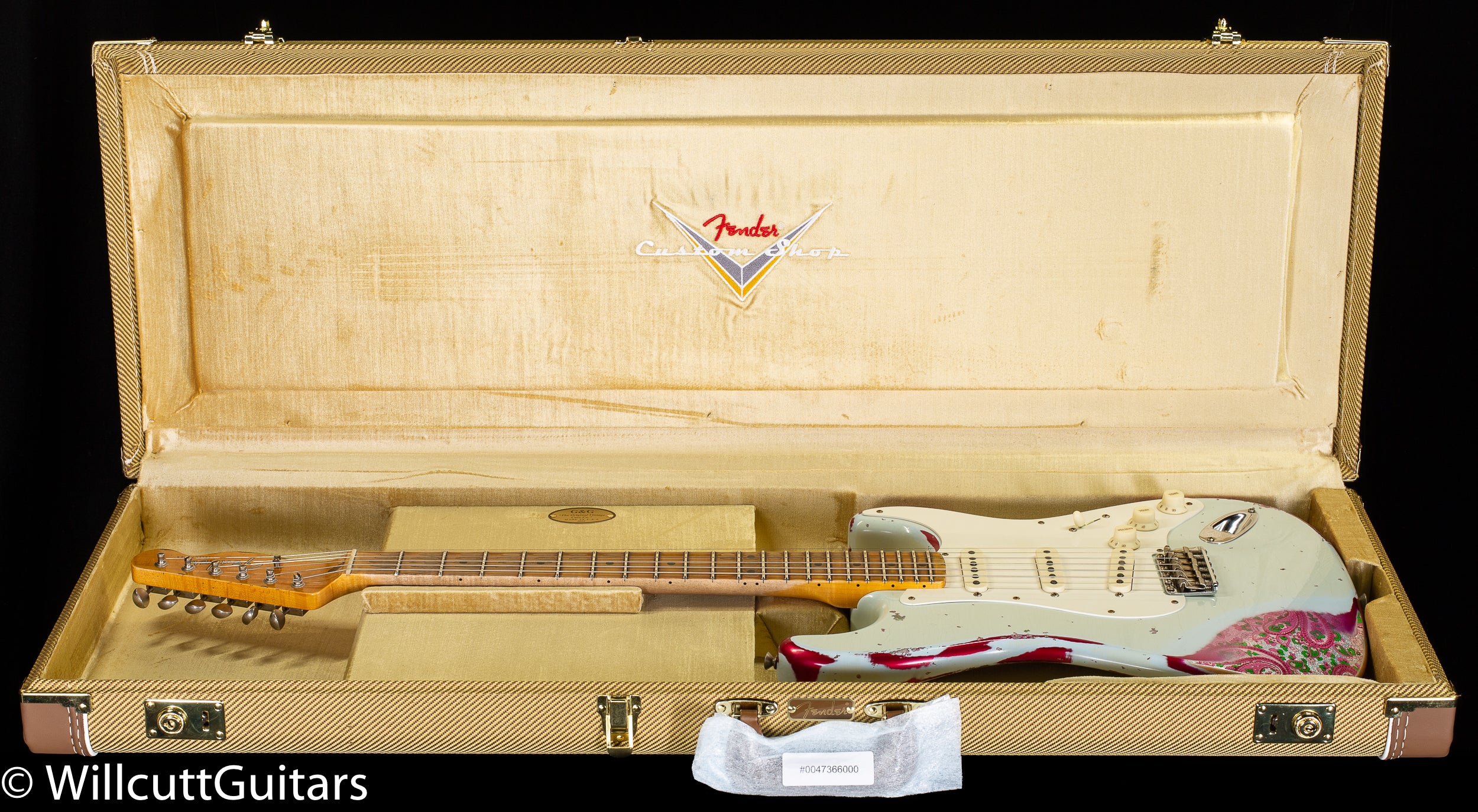 Fender Custom Shop Mischief Maker Heavy Relic Super Faded Aged Sonic B -  Willcutt Guitars
