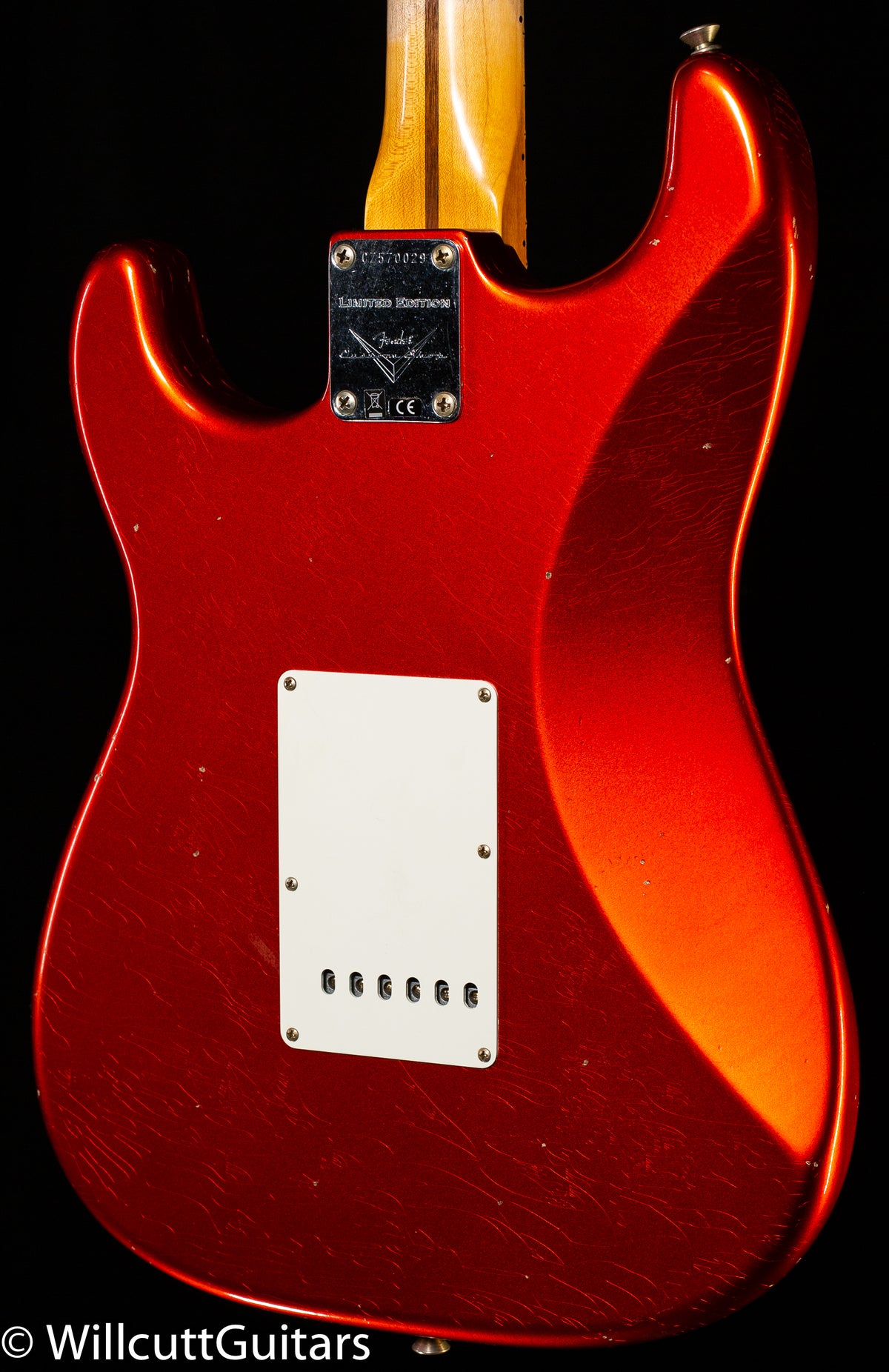 Fender Custom Shop 1956 Stratocaster Journeyman Relic Super Faded Aged Candy Apple Red (029)