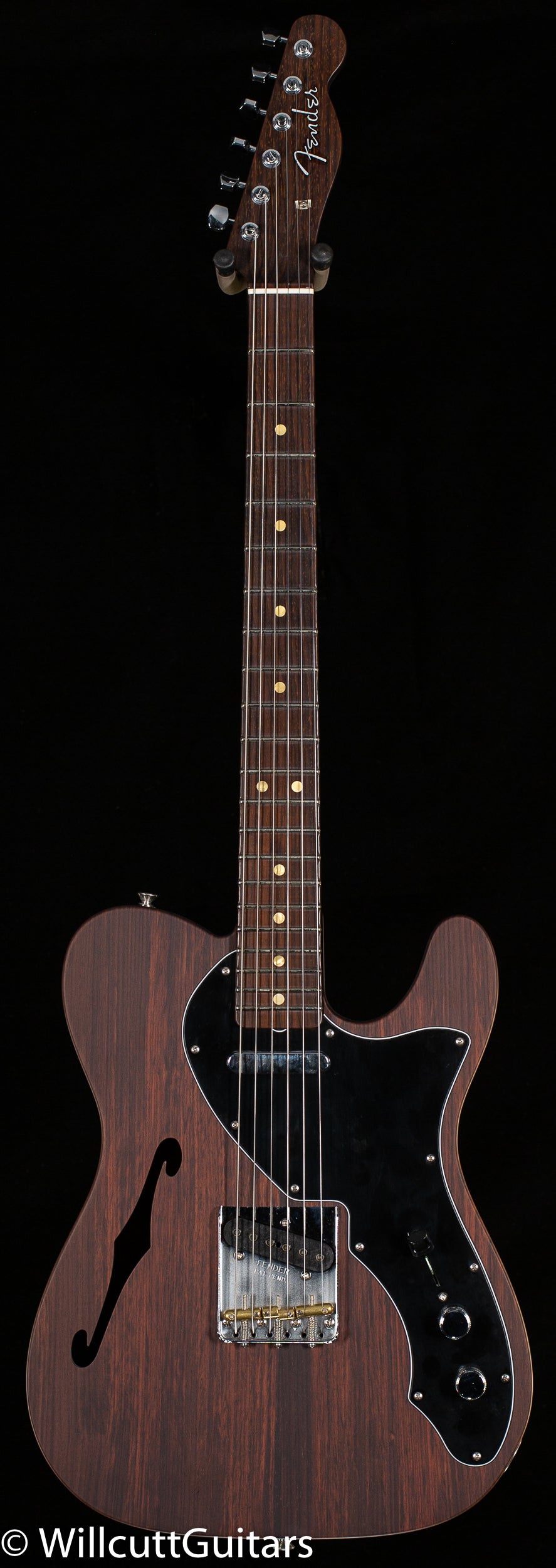 Fender Custom Shop Limited Edition Rosewood Telecaster Thinline Closet -  Willcutt Guitars