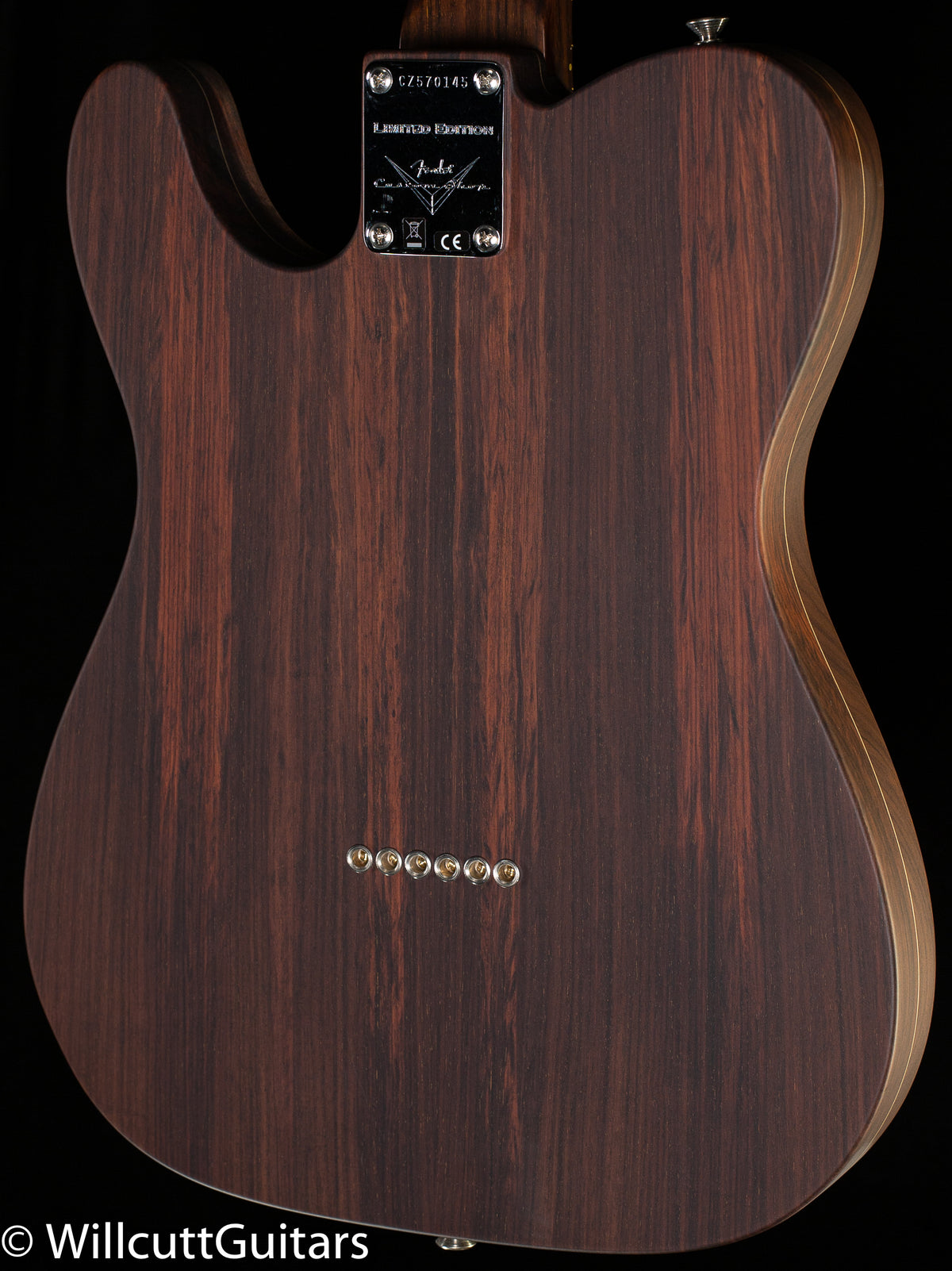 Fender Custom Shop Limited Edition Rosewood Telecaster Thinline Closet Classic Natural (145)