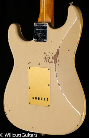 Fender Custom Shop LTD Roasted 1956 Stratocaster Relic Desert Sand Poblano (154)