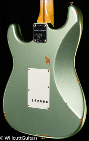 Fender Custom Shop Tomatillo Stratocaster Relic Super Faded Aged Sage Green Metallic (344)