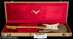 Fender Custom Shop Tomatillo Stratocaster Relic Super Faded Aged Sage Green Metallic (344)