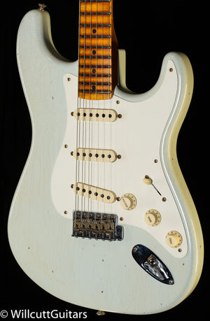 Fender Custom Shop 1956 Stratocaster Journeyman Relic Super Faded Aged Sonic Blue (356)