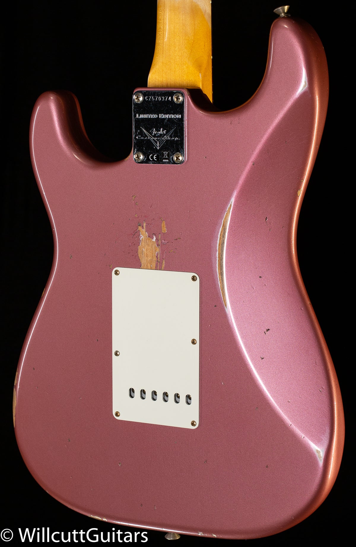 Fender Custom Shop Late 1964 Stratocaster Relic Aged Burgundy Mist Metallic (374)