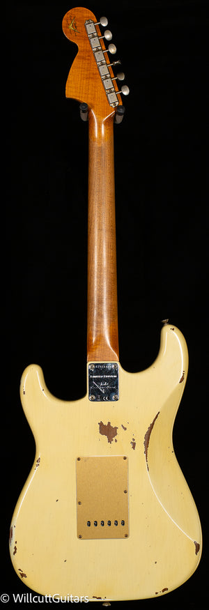 Fender Custom Shop LTD Roasted Bighead Strat Relic Aged Vintage White (189)