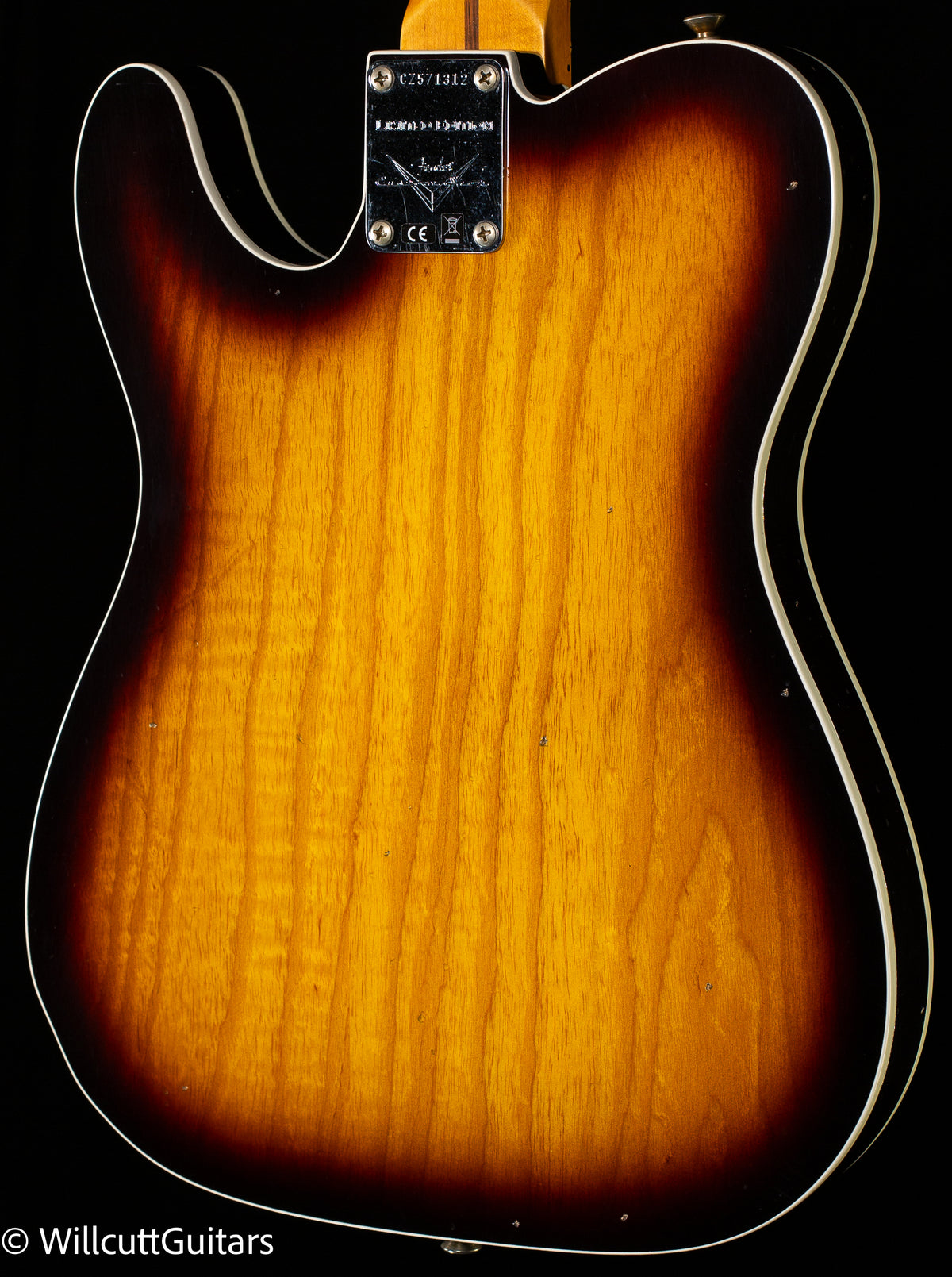 Fender Custom Shop LTD Twisted Telecaster Custom Journeyman Relic Bigsby 2-Color Sunburst (312)