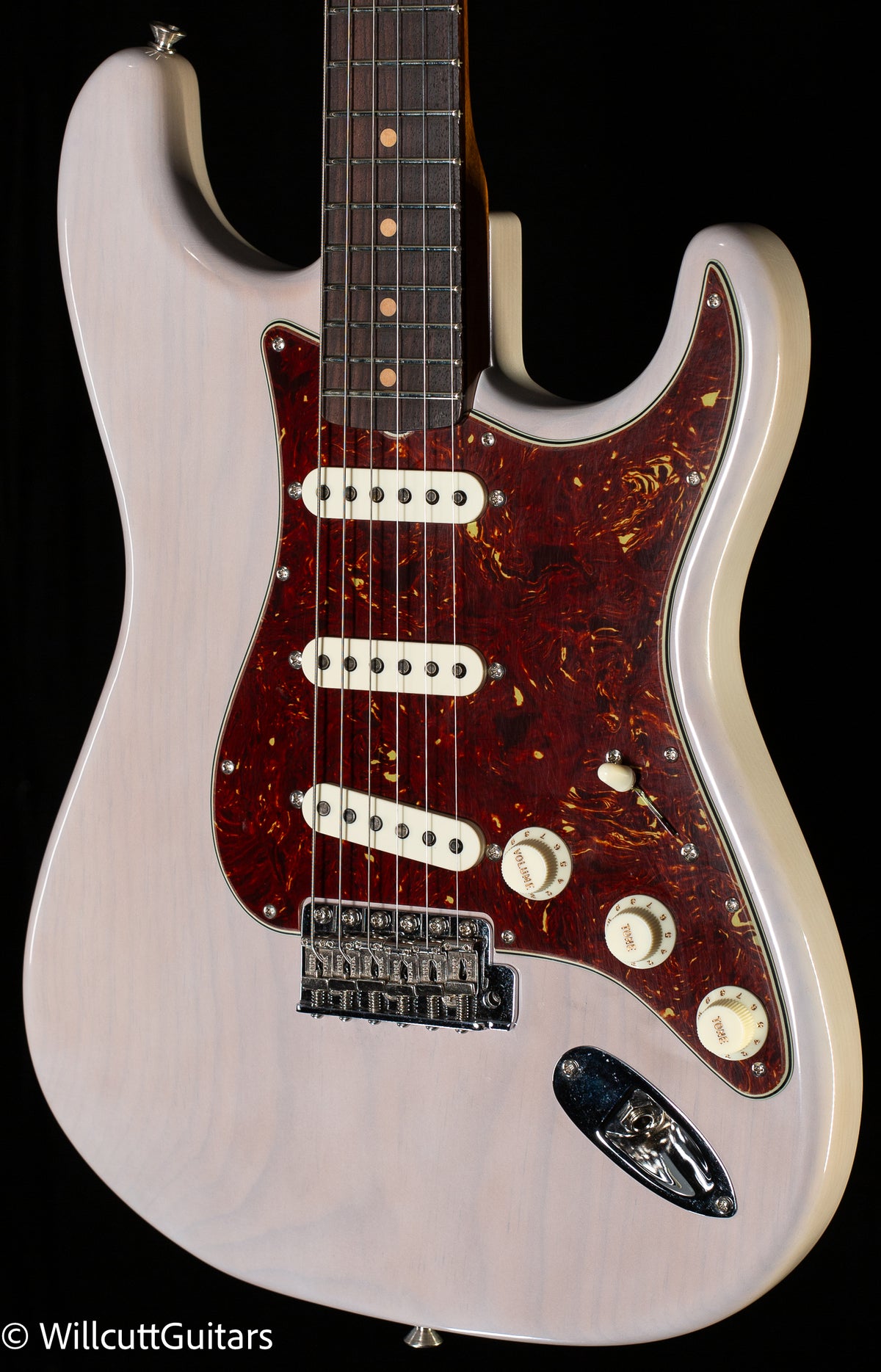 Fender Custom Shop LTD Roasted Pine Strat Deluxe Closet Classic White Blonde (595)