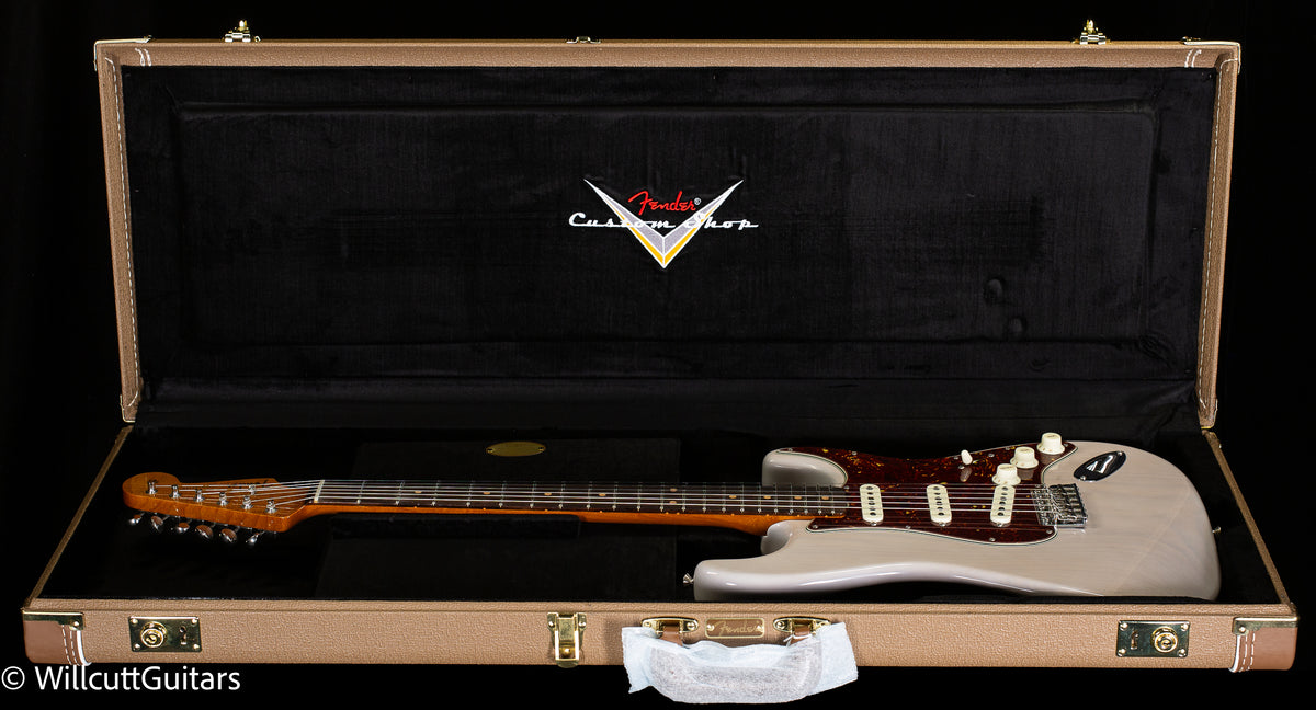 Fender Custom Shop LTD Roasted Pine Strat Deluxe Closet Classic White Blonde (595)