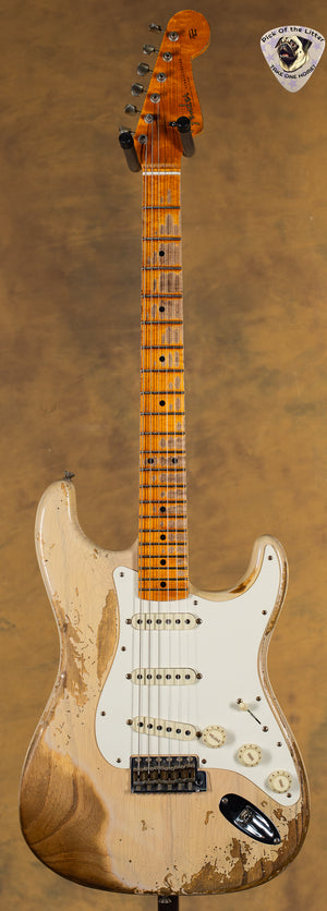 2023 Fender Custom Shop LTD Red Hot Stratocaster Super Heavy Relic White Blonde