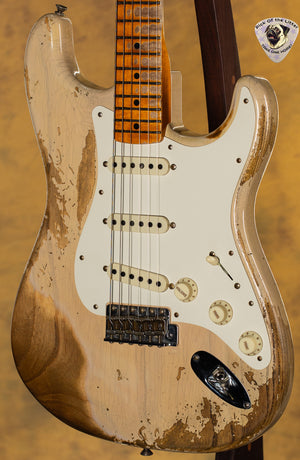 2023 Fender Custom Shop LTD Red Hot Stratocaster Super Heavy Relic White Blonde