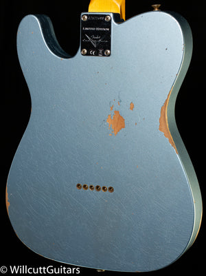 Fender Custom Shop 1964 Telecaster Relic Aged Ice Blue Metallic (683)