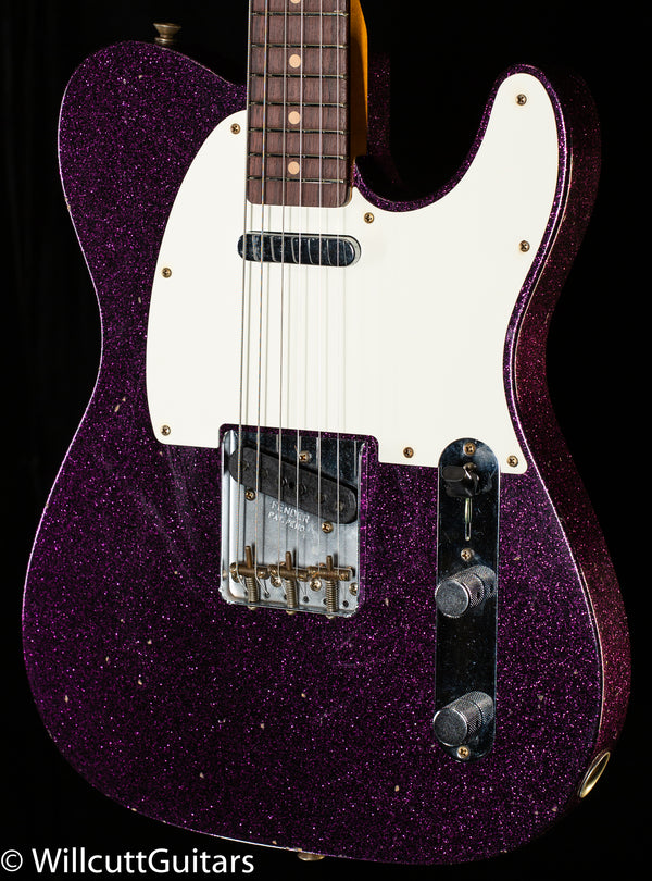 Fender Custom Shop LTD 1960 Telecaster Journeyman Relic Aged Magenta S -  Willcutt Guitars