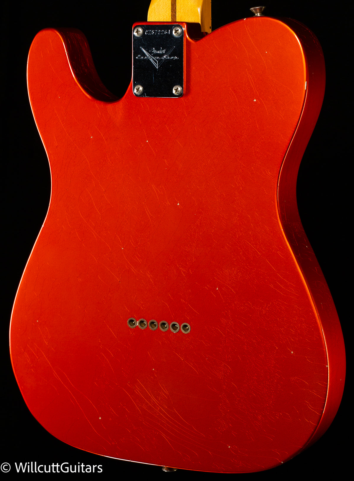 Fender Custom Shop 1957 Telecaster Journeyman Relic Aged Candy Tangerine (264)