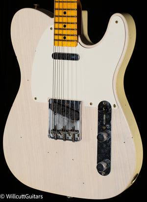 Fender Custom Shop 1957 Telecaster Journeyman Relic Aged White Blonde (375)