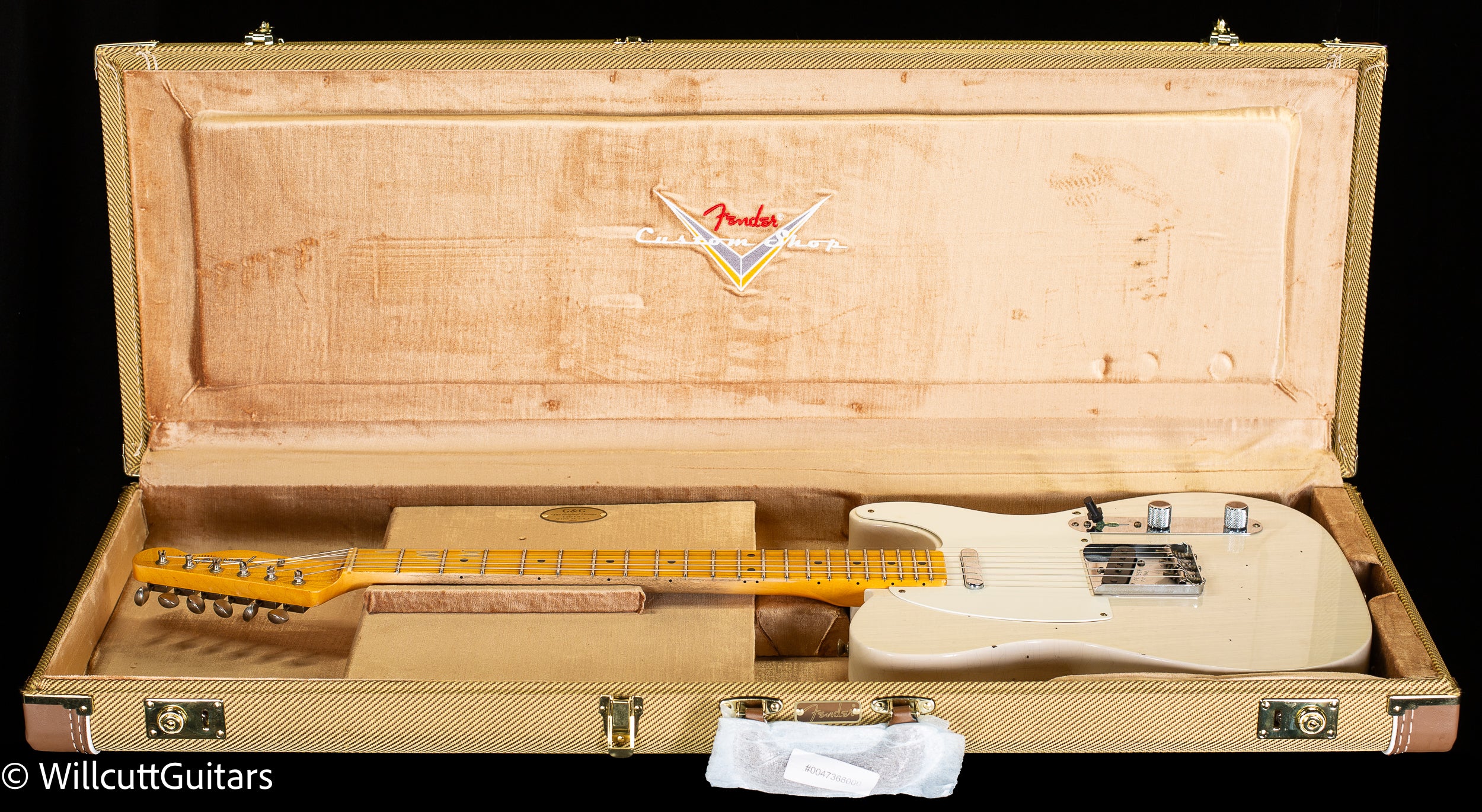 Fender Custom Shop 1957 Telecaster Journeyman Relic Aged White