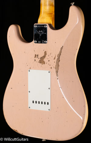 Fender Custom Shop Late 1962 Strat Relic/ Closet Classic Super Faded Aged Shell Pink (556)