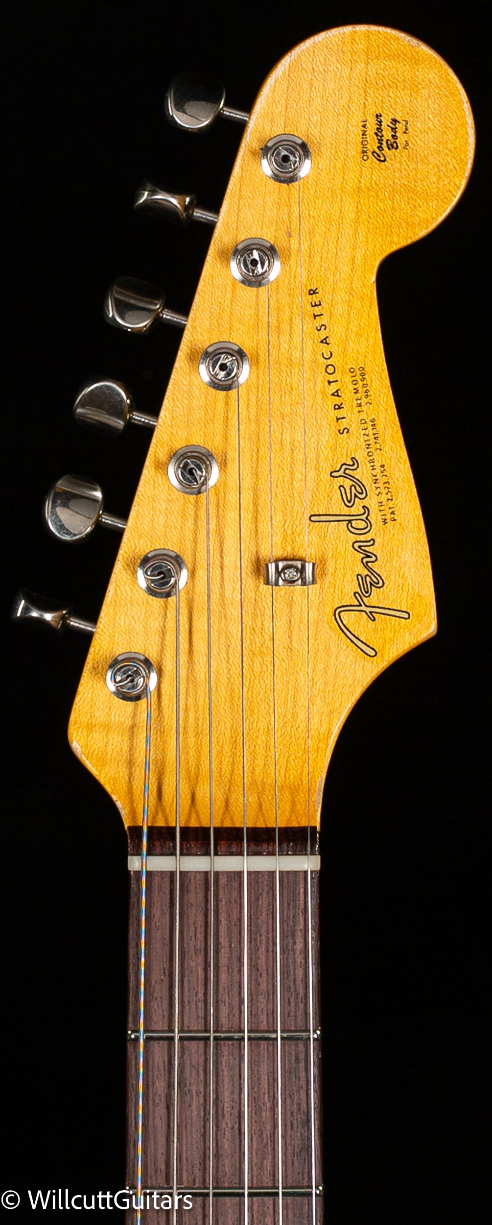 Fender Custom Shop Late 1962 Strat Relic/ Closet Classic Faded Aged Daphne Blue (564)