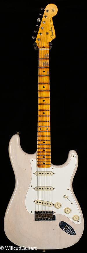Fender Custom Shop 1956 Stratocaster Journeyman Relic Aged White Blonde (653)
