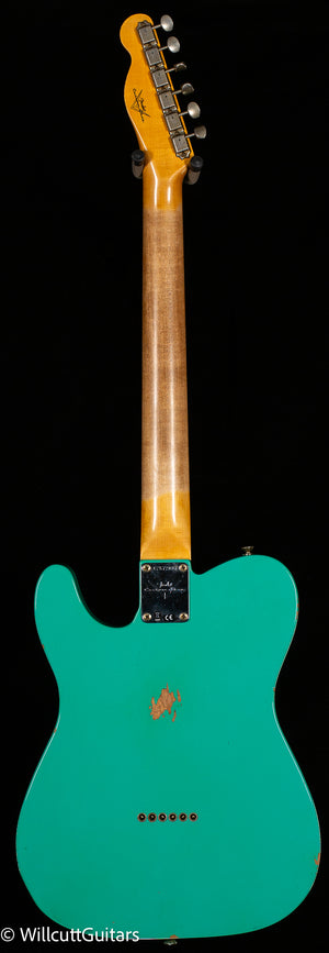 Fender Custom Shop 1964 Telecaster Relic Aged Sea Foam Green (837)